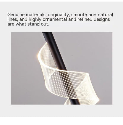 Modern Simple And Light Luxury Bedroom Bedside Chandelier - Rankz 