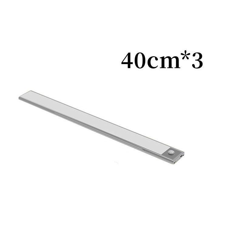 Motion Sensor LED Under Cabinet Light USB Rechargeable Wardrobe Closet Night Light For Kitchen Indoor Wall Lamps - Rankz 