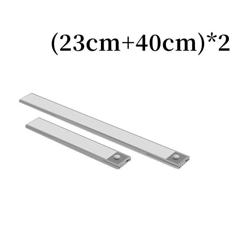 Motion Sensor LED Under Cabinet Light USB Rechargeable Wardrobe Closet Night Light For Kitchen Indoor Wall Lamps - Rankz 