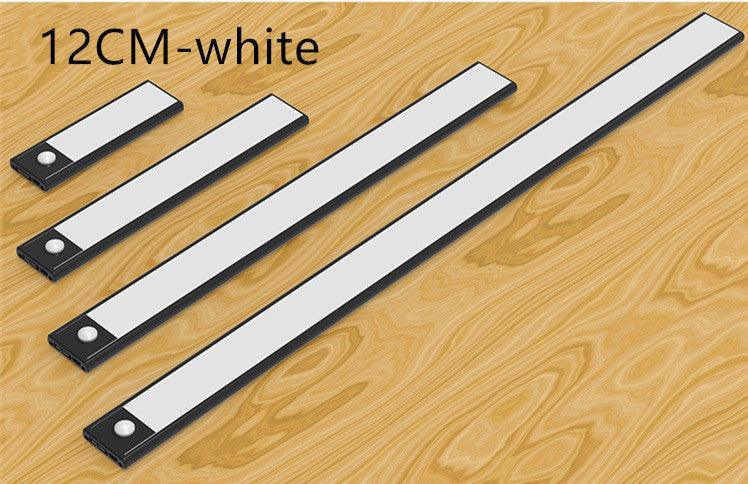 Motion Sensor LED Under Cabinet Light USB Rechargeable Wardrobe Closet Night Light For Kitchen Indoor Wall Lamps - Rankz 