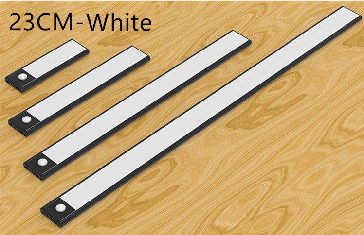 Motion Sensor LED Under Cabinet Light USB Rechargeable Wardrobe Closet Night Light For Kitchen Indoor Wall Lamps - Rankz 