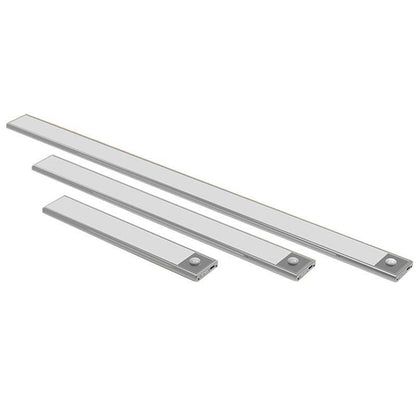 Motion Sensor LED Under Cabinet Light USB Rechargeable Wardrobe Closet Night Light For Kitchen Indoor Wall Lamps - Rankz 