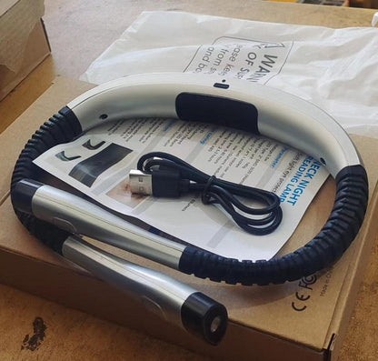 Neck Reading Lamp Light Novelty Flexible Neck Lights Handsfree Book Light Hanling Read Lamp Portable USB Rechargeable Book Lighting - Rankz 