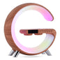 New Intelligent G Shaped LED Lamp Bluetooth Speaker Wireless Charger Atmosphere Lamp App Control - Rankz 