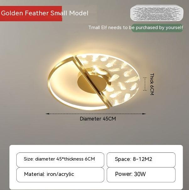 New LED Ceiling Light Modern Simple And Light Luxury Bedroom - Rankz 