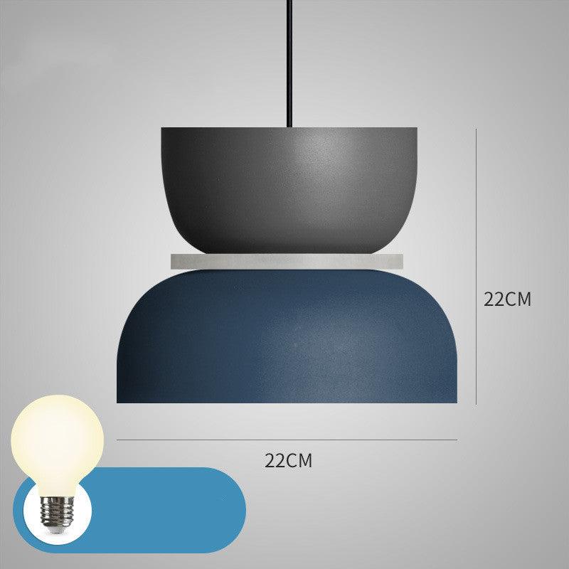 Nordic Minimalist Bedside Bedroom Study Cafe Bar Three Dining Room Lights - Rankz 