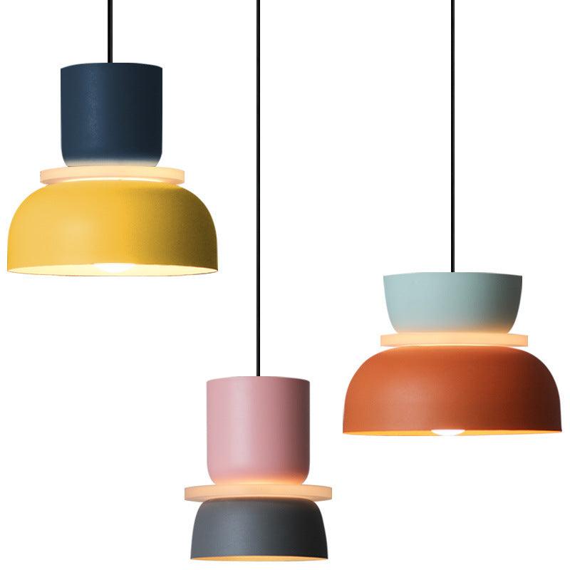 Nordic Minimalist Bedside Bedroom Study Cafe Bar Three Dining Room Lights - Rankz 