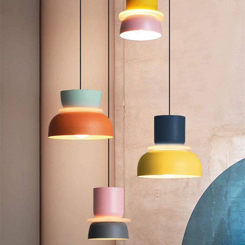 Nordic Minimalist Bedside Bedroom Study Cafe Bar Three Dining Room Lights - Rankz 