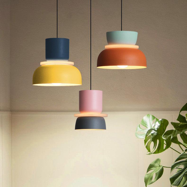 Nordic Minimalist Bedside Bedroom Study Cafe Bar Three Dining Room Lights - Rankz 