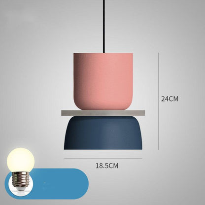 Nordic Minimalist Bedside Bedroom Study Cafe Bar Three Dining Room Lights - Rankz 