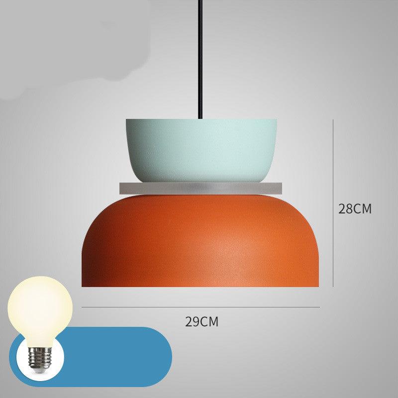 Nordic Minimalist Bedside Bedroom Study Cafe Bar Three Dining Room Lights - Rankz 