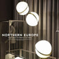 Nordic Modern Pendant Lights For Dining room Hanging Lamp Fixture White Ball Lampshade - Rankz 