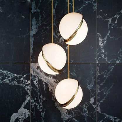 Nordic Modern Pendant Lights For Dining room Hanging Lamp Fixture White Ball Lampshade - Rankz 