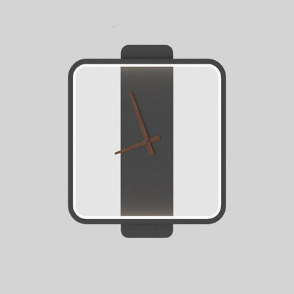 Nordic Wall Lamp Bedroom Bedside Lamp Clock Modeling Lamp - Rankz 