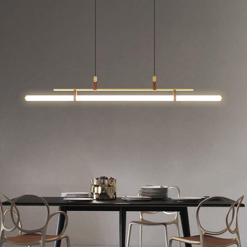 One Line Hanging Lamp For Restaurant Bar Counter - Rankz 