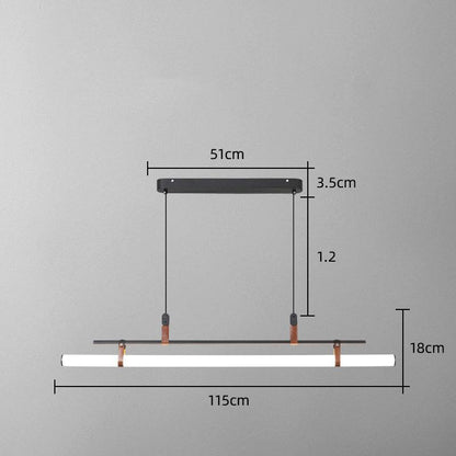One Line Hanging Lamp For Restaurant Bar Counter - Rankz 