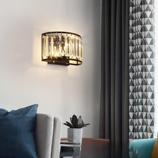 Simple Crystal Wall Lamp Home decor, Interior design, Lighting fixtures - Rankz 