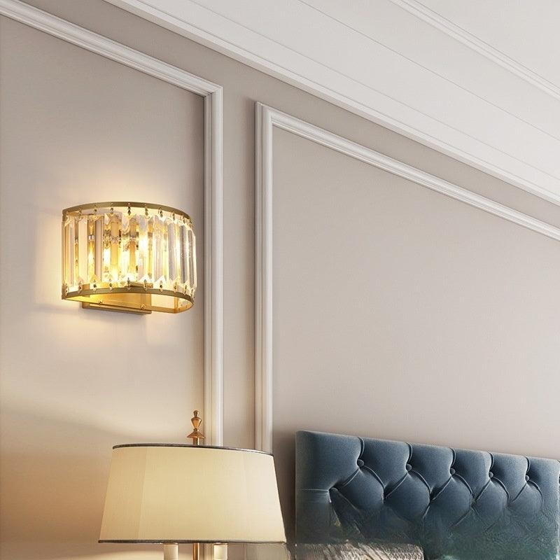 Simple Crystal Wall Lamp Home decor, Interior design, Lighting fixtures - Rankz 