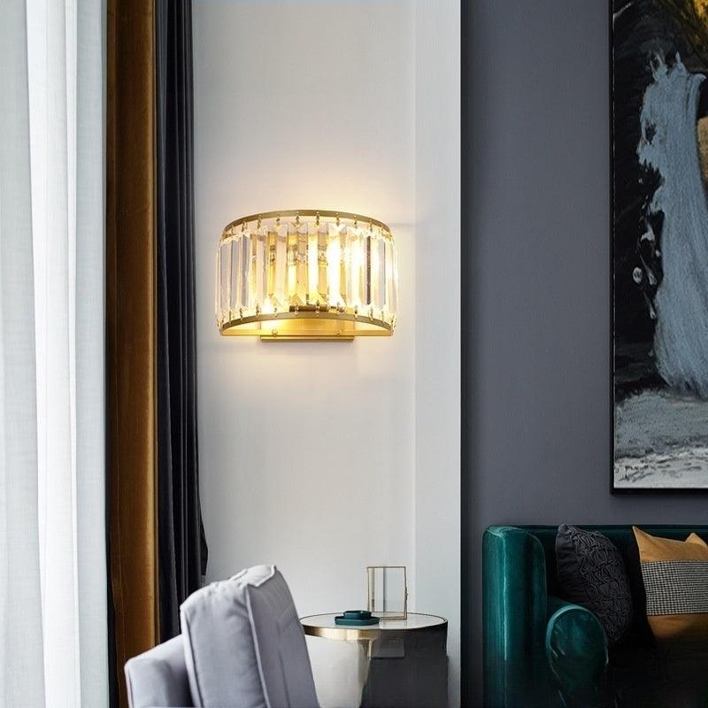 Simple Crystal Wall Lamp Home decor, Interior design, Lighting fixtures - Rankz 
