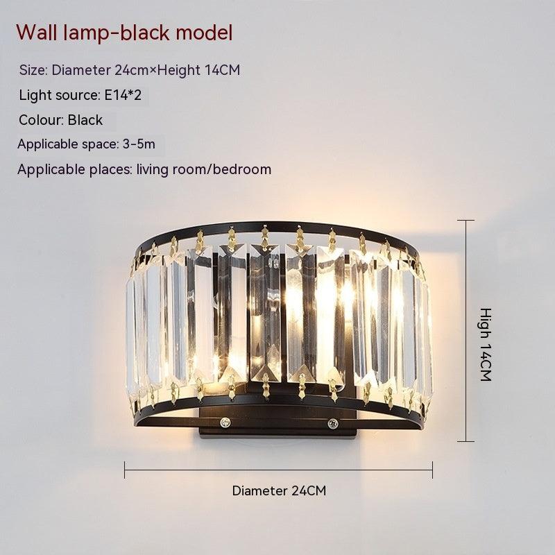 Simple Crystal Wall Lamp Home decor, Interior design, Lighting fixtures - Rankz 