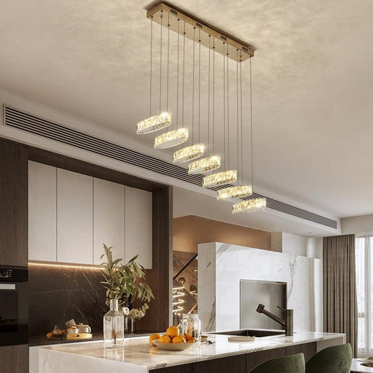 Simple Modern Atmosphere Crystal Dining Table Chandelier - Rankz 