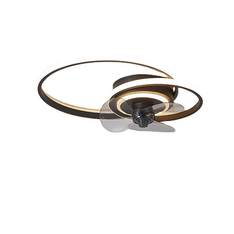 Simple Modern Bedroom Ceiling Fan Lamp - Rankz 