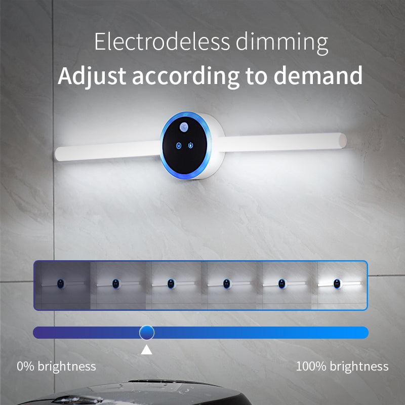 Smart Cabinet Light Clock Timing Sensor Light Removable LED Wardrobe Light Manual Sweep Switch Light - Rankz 