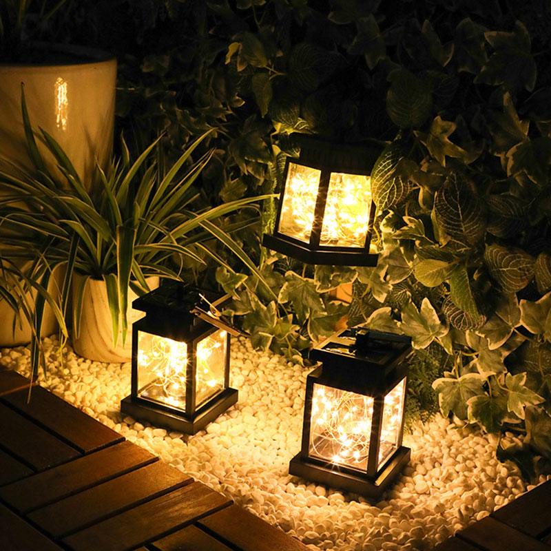 Solar Retro Palace Lamp Atmosphere Landscape Garden Outdoor Waterproof Wall Hanging Courtyard Star Candle Wind Lamp - Rankz 