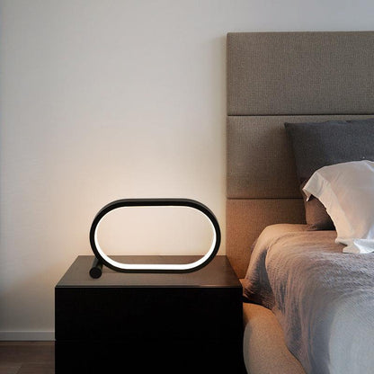 Usb Plug-In Lamp Oval Acrylic Lamp Touch Control Dimmable Modern Simple Creative Night Lamp Bedside Reading Lamp Desk Table Led - Rankz 