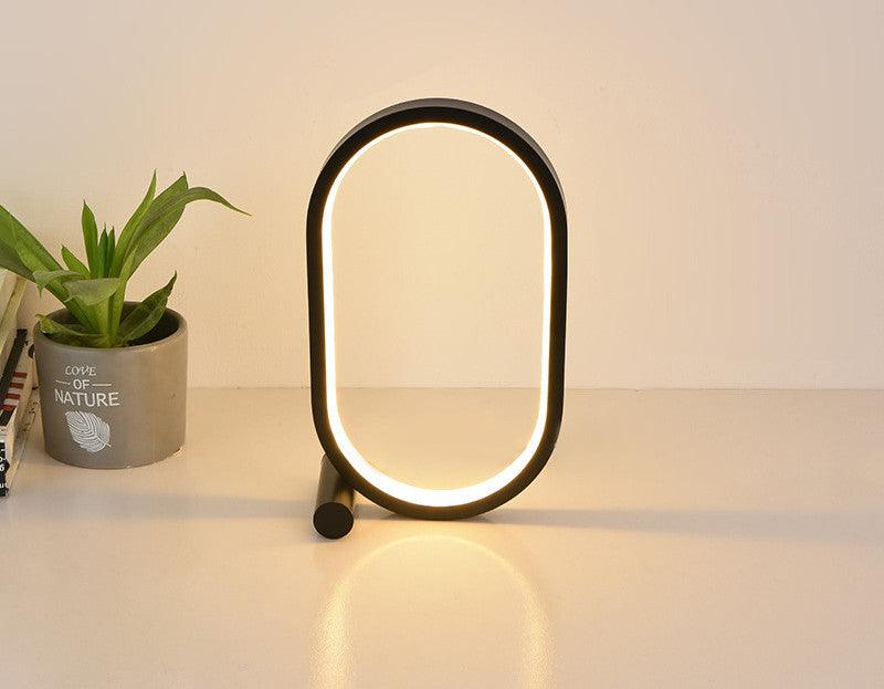 Usb Plug-In Lamp Oval Acrylic Lamp Touch Control Dimmable Modern Simple Creative Night Lamp Bedside Reading Lamp Desk Table Led - Rankz 